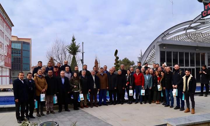 Vali Çiftçi ve Aşgın Basını Ağırladı