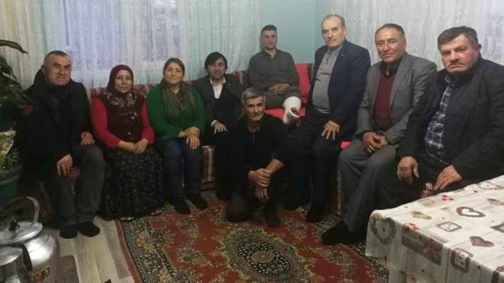 CHP’den Yaralı Askere Geçmiş Olsun Ziyareti