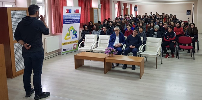 Yenilenebilir Enerji Konusunda Sunum Yapıldı