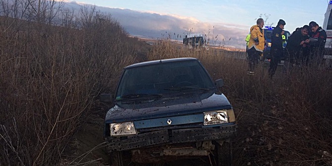 Çorumlu Aile Kırıkkale’de Kaza Yaptı