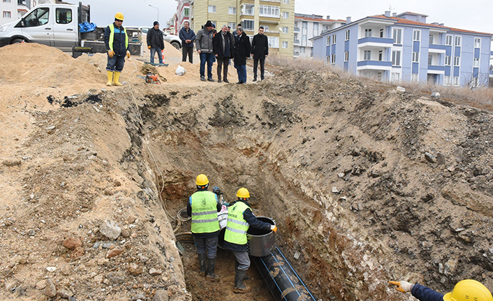 Alt Yapı Çalışmaları Devam Ediyor