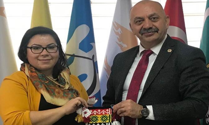 Kültür Müdürünü Misafir Etti