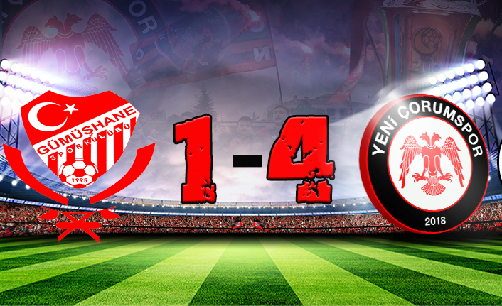 Çorumspor Şen Dönüyor: 1-4