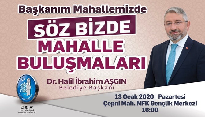 Mahalle Buluşmaları Bu Kez Çepni’de
