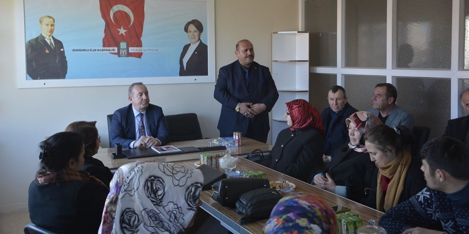 Şahiner’den, İYİ Parti’ye Hayırlı Olsun Ziyareti