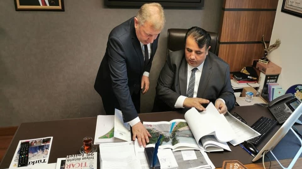 Başkan, Vekile Projelerini Anlattı