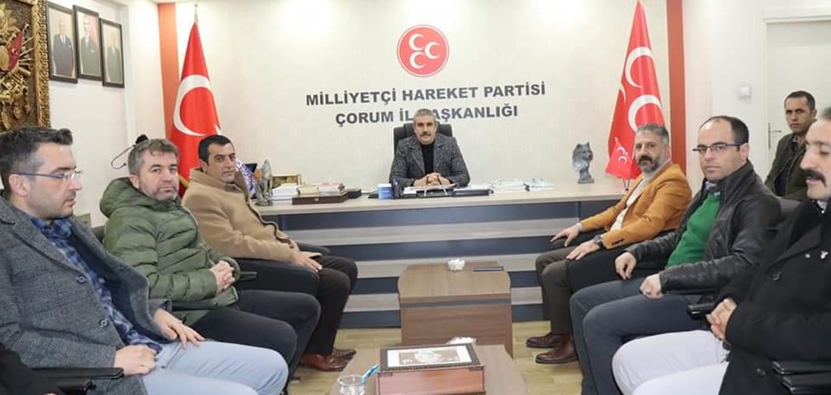 Türk Eğitim-Sen Temsilcilerinden MHP’ye Ziyaret