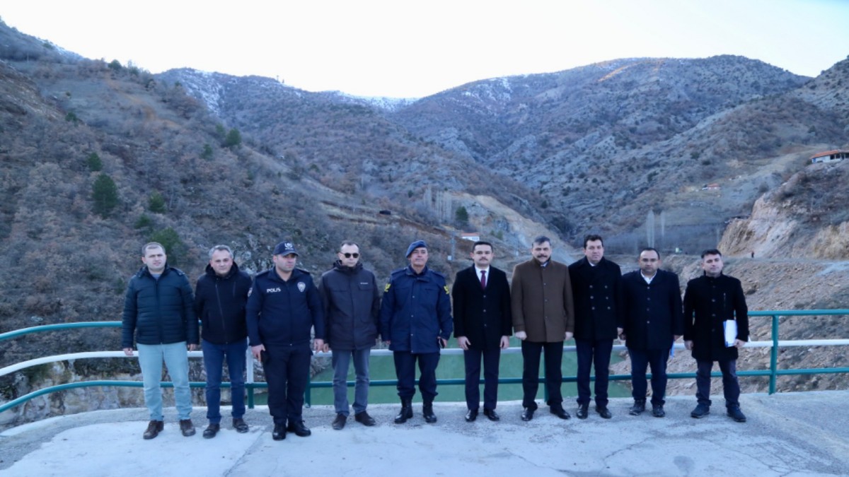 Yağmur Deresi Göleti ‘nde İnceleme