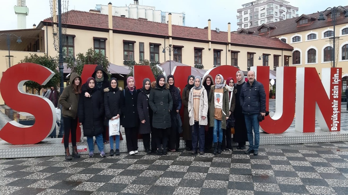 Öğrenciler Samsun’u Gezdi