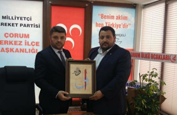 Uğurludağ Teşkilatında Büzkaya’ya “Hayırlı Olsun” Ziyareti