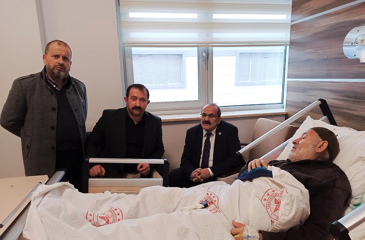 Başkan Şen’den, Hastalara Moral Ziyareti