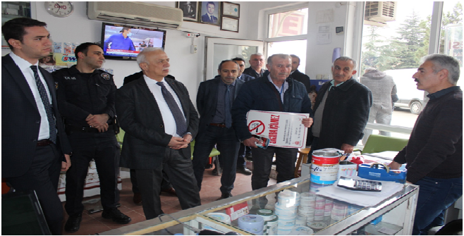 Ortaköy Halkına Sigaranın Zararlarını Anlattılar