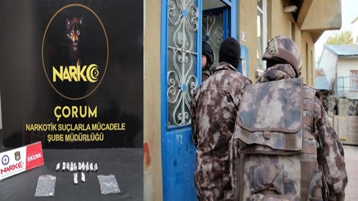 Çorum’da Torbacılara Operasyon Yapıldı