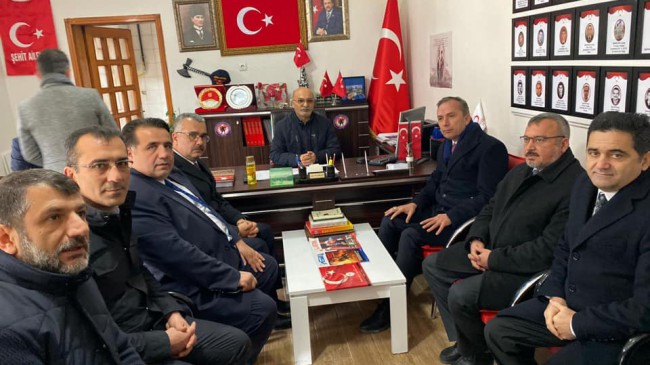 Şehitlerin Acısını Şehit Aileleriyle Paylaştılar