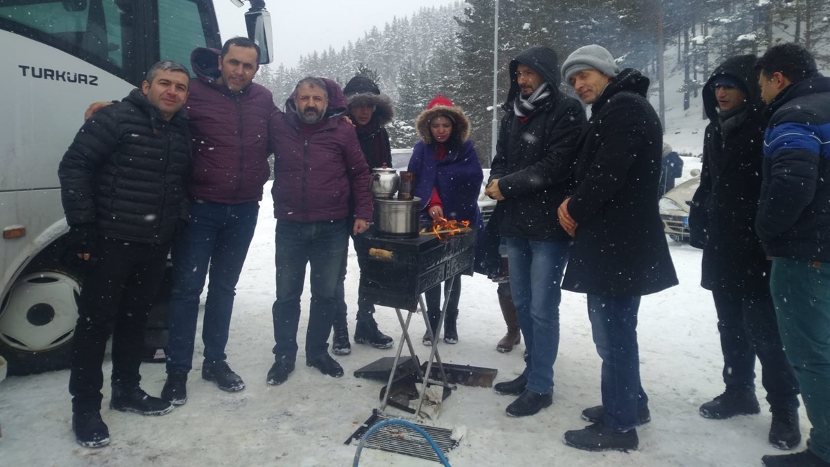 Kamu-Sen’liler Ilgaz’da Eğlendi