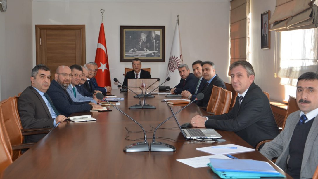 İl Hayat Boyu Öğrenme Toplantısı Yapıldı