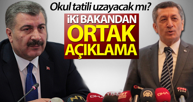 Okullar 30 Nisan’a Kadar Tatil