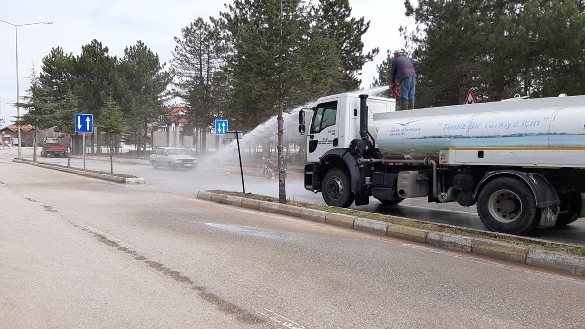 Boğazkale Dezenfekte Edildi