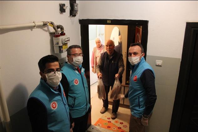 Vefa Grubuna Çorum Müftülüğünden Destek