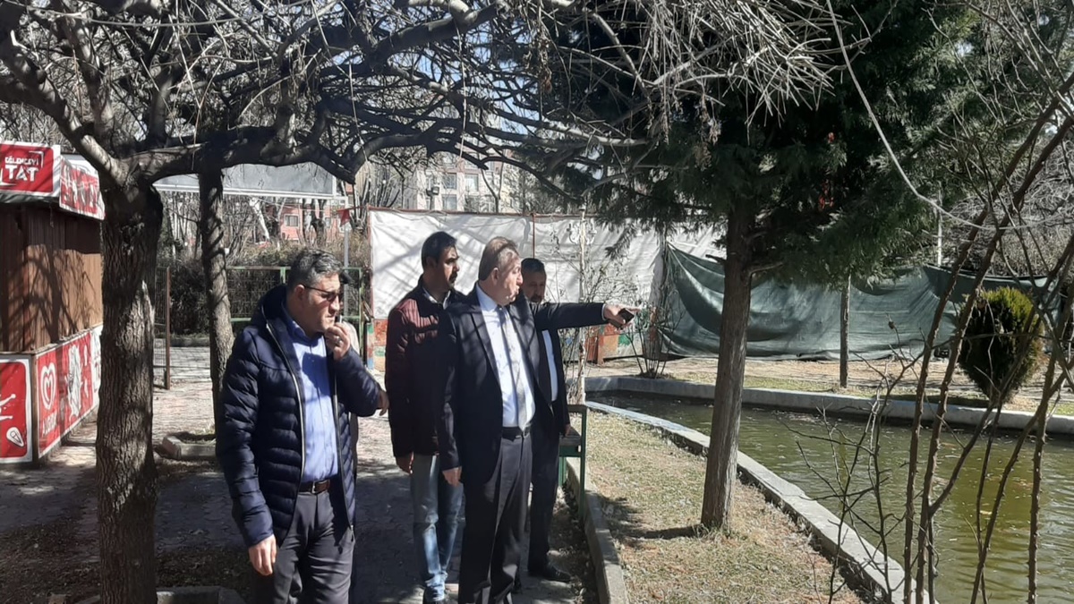 Sungurlu Şehir Parkına Makyaj