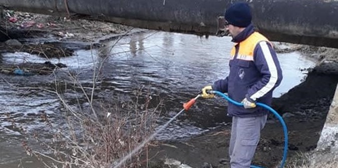 Sungurlu’da Uçkunla Mücadele Başladı