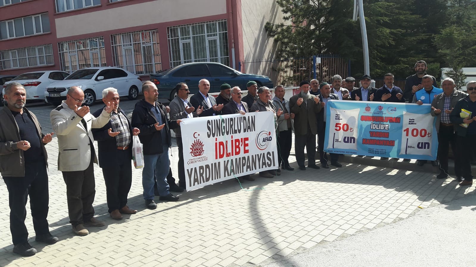 İdlib’e 15 Ton Un Gönderildi