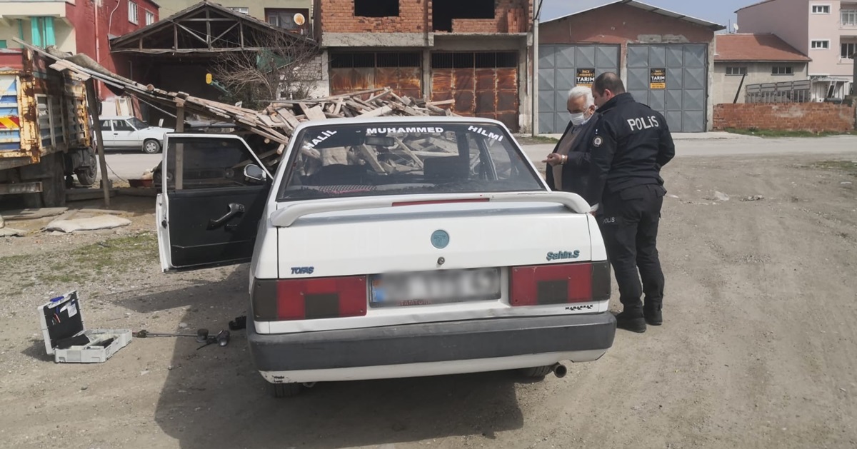 Çalınan Otomobil Bulundu