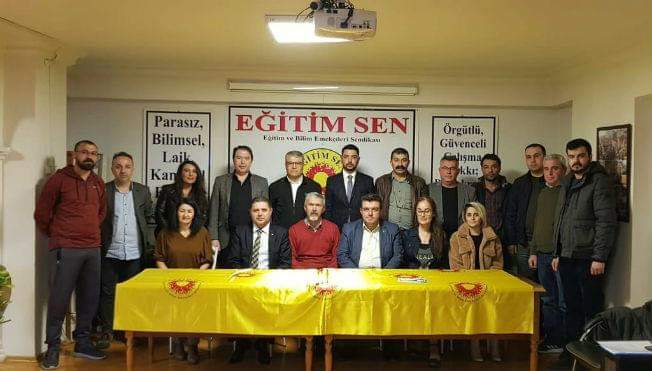 CHP’den, Eğitim Sen’e  Kutlama Ziyareti