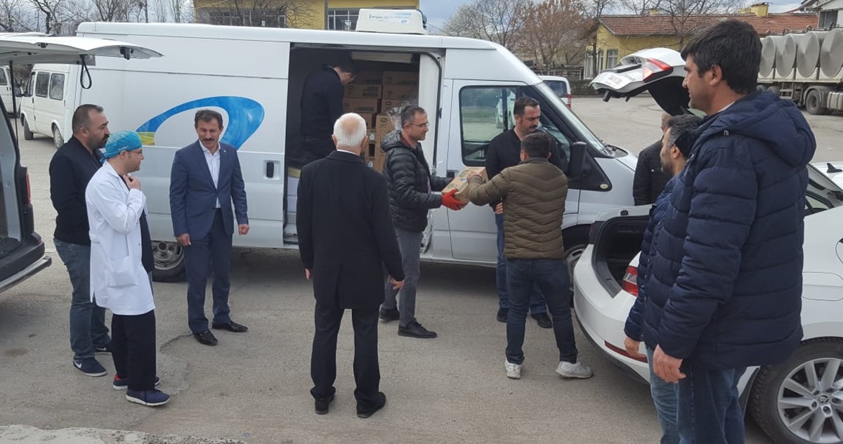 Damızlık Birliğinden Sağlık Çalışanlarına Destek