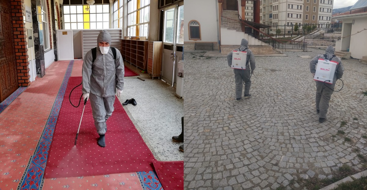 Kargı, Dezenfekte Yapılıyor