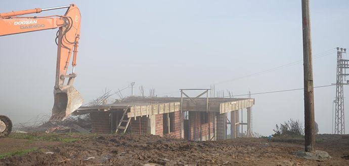 Kaçak İnşaatlar Yıkılacak