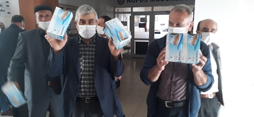 İskilip’te Köylere Maske Dağıtımı