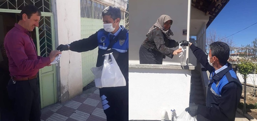 Dodurga Belediyesi Maske Dağıttı