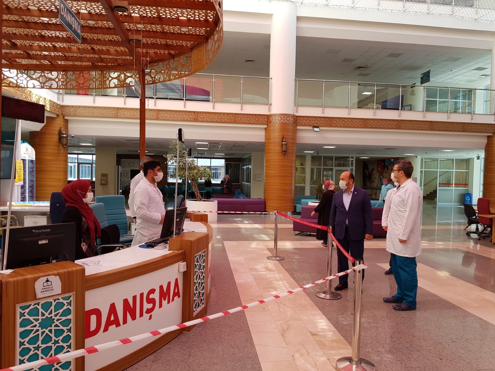 Kavuncu’dan, Sağlık Çalışanlarına Moral