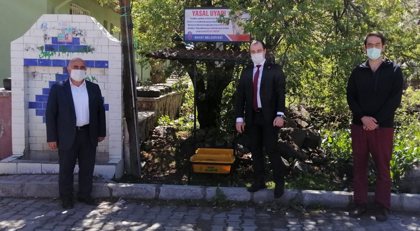 Bayat’ta Sokak Hayvanlarına Sahip Çıkılıyor