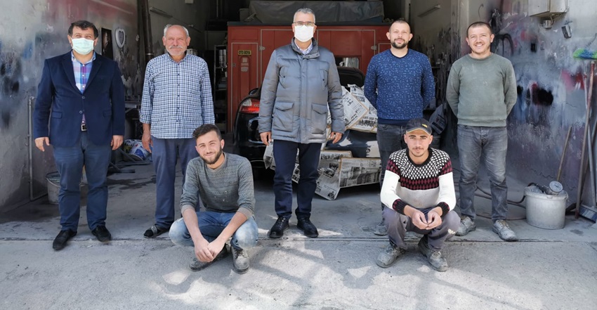 Ahlatcı’dan, Esnafa Moral Ziyareti