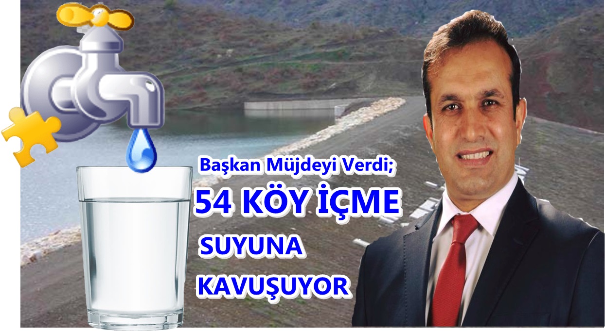 “Köylerimiz Memba Kalitesinde İçme Suyuna Kavuşuyor”