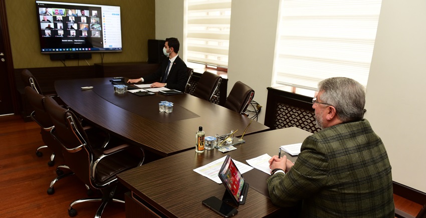 Aşgın, STK’larla Telekonferans Yaptı