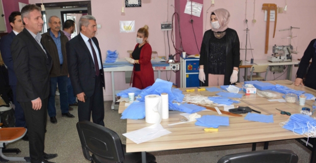 Vali’den Maske Üretenlere Teşekkür