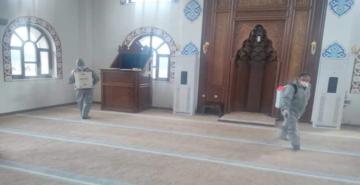 Kargı’da Camiler Dezenfekte Edildi