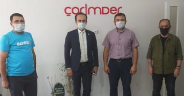 Karaman’dan ÇORİMDER’e Veda Ziyareti