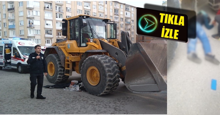 İş Makinasının Altında Can Verdi