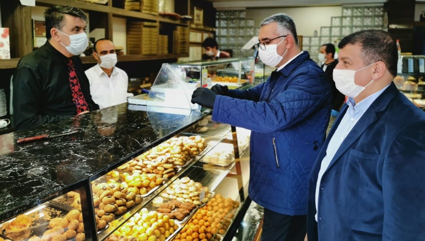 Ahlatcı, Esnaf Ziyaretlerini Sürdürüyor