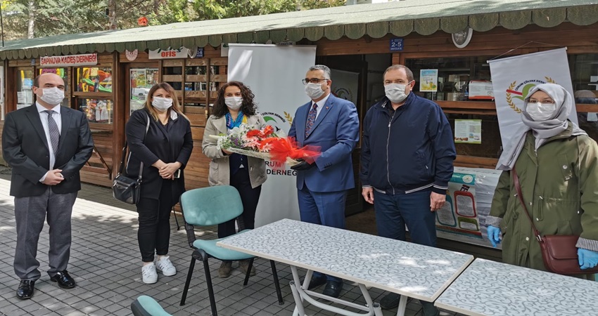 Ahlatcı’dan Çölyak Derneği’ne ziyaret