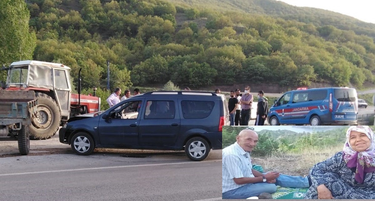 Otomobil ile Traktör Çarpıştı: 1 Ölü, 1 Yaralı
