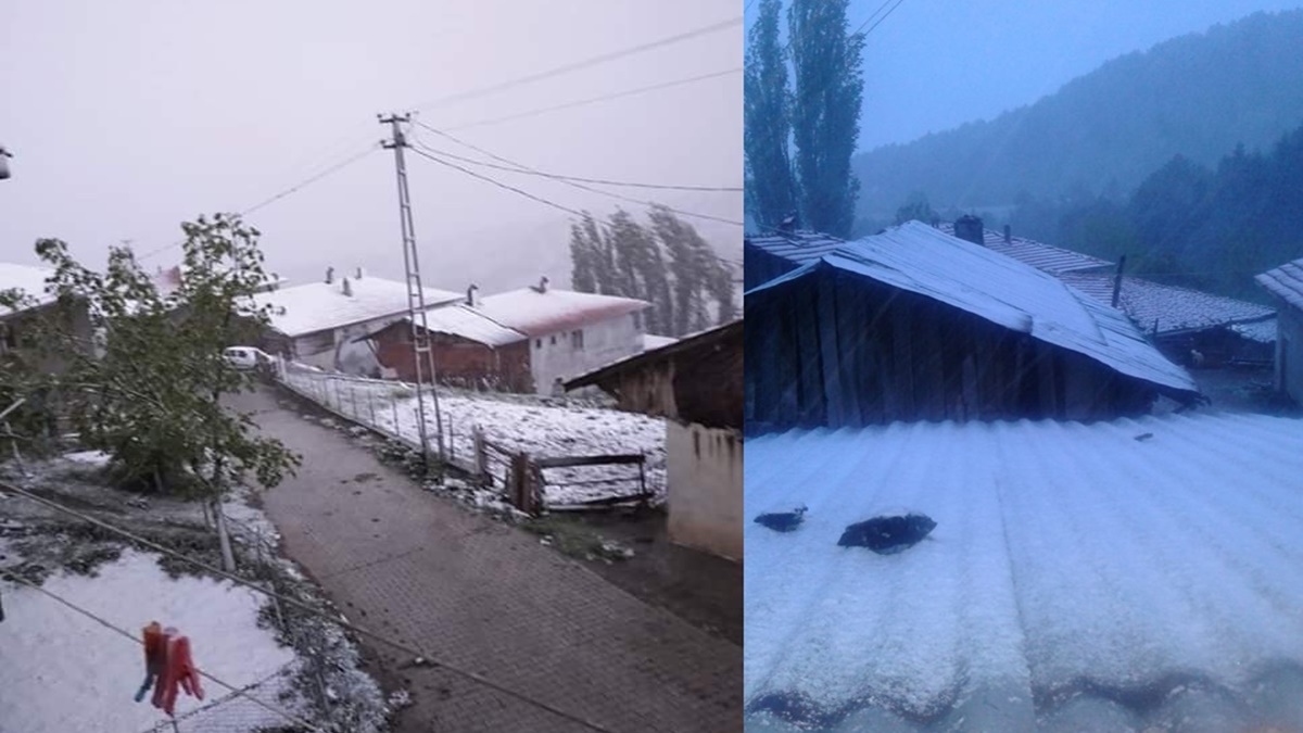 Çorum’a Kar Sürprizi