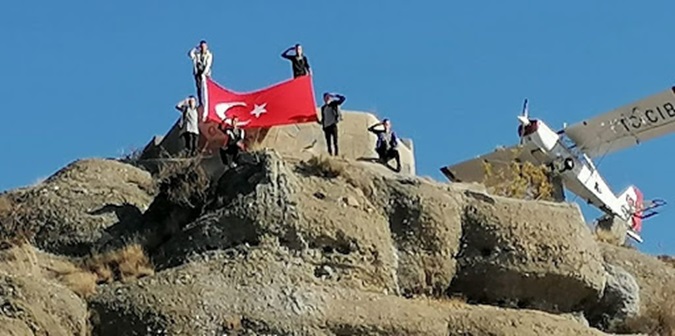 İskilip uçağı bakıma alındı