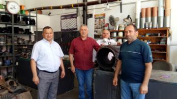 Uzun, sanayi esnafını yalnız bırakmadı