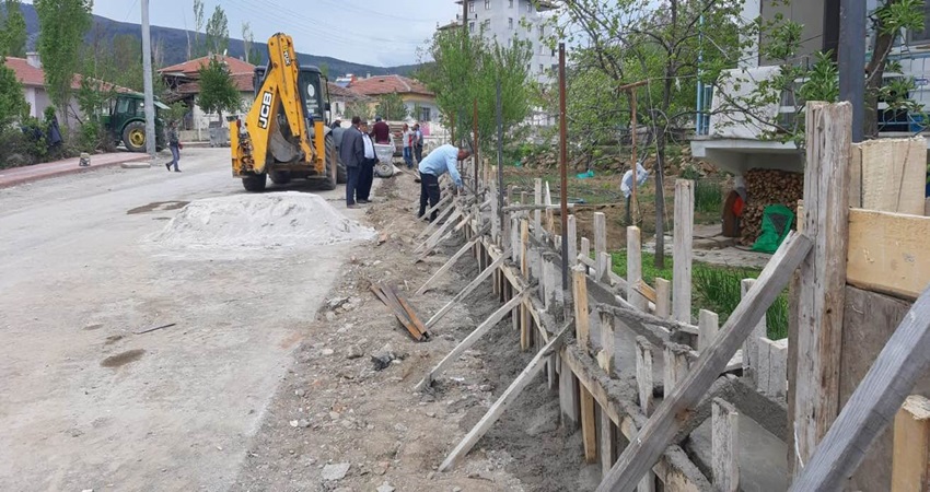 Ortaköy Belediyesi Çalışıyor