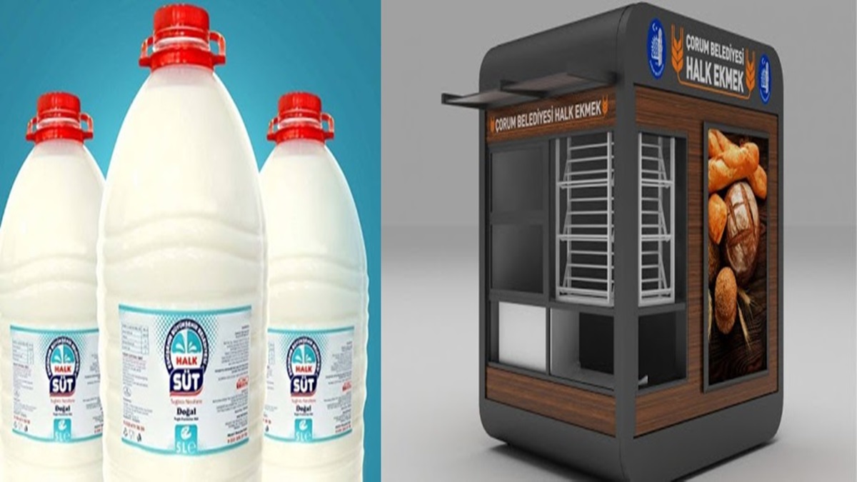 Çorum’a Halk Süt Geliyor!